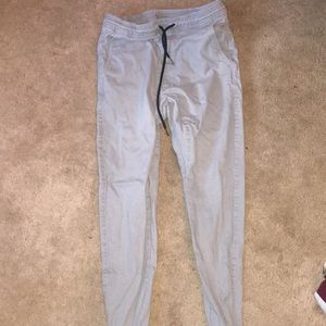 Grey khaki Joggers size S